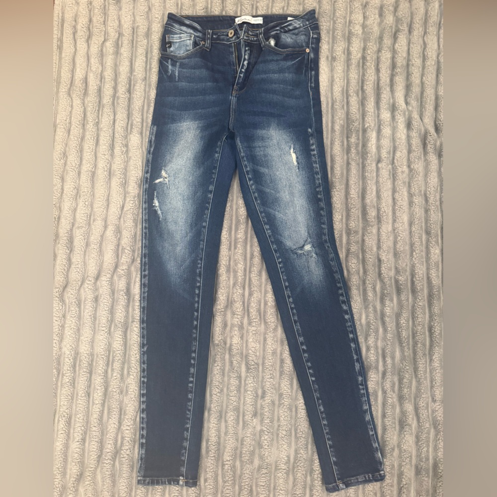 KanCan Distressed Skinny Jeans Size 27